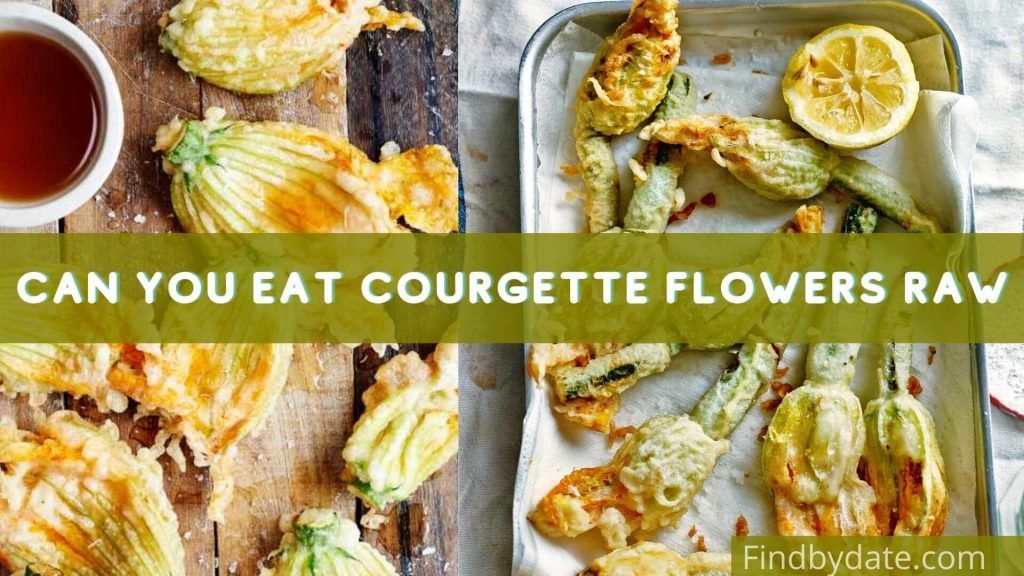 What is courgette flowers