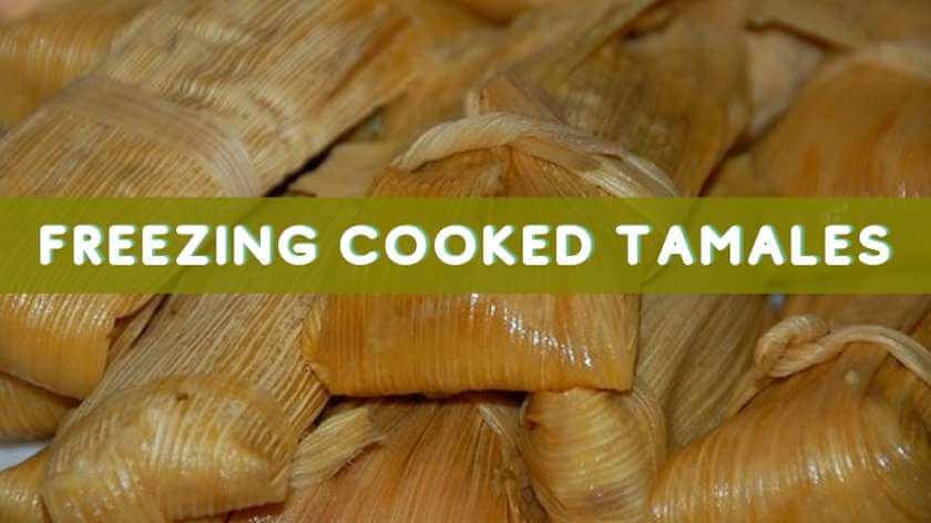freezing cooked tamales method